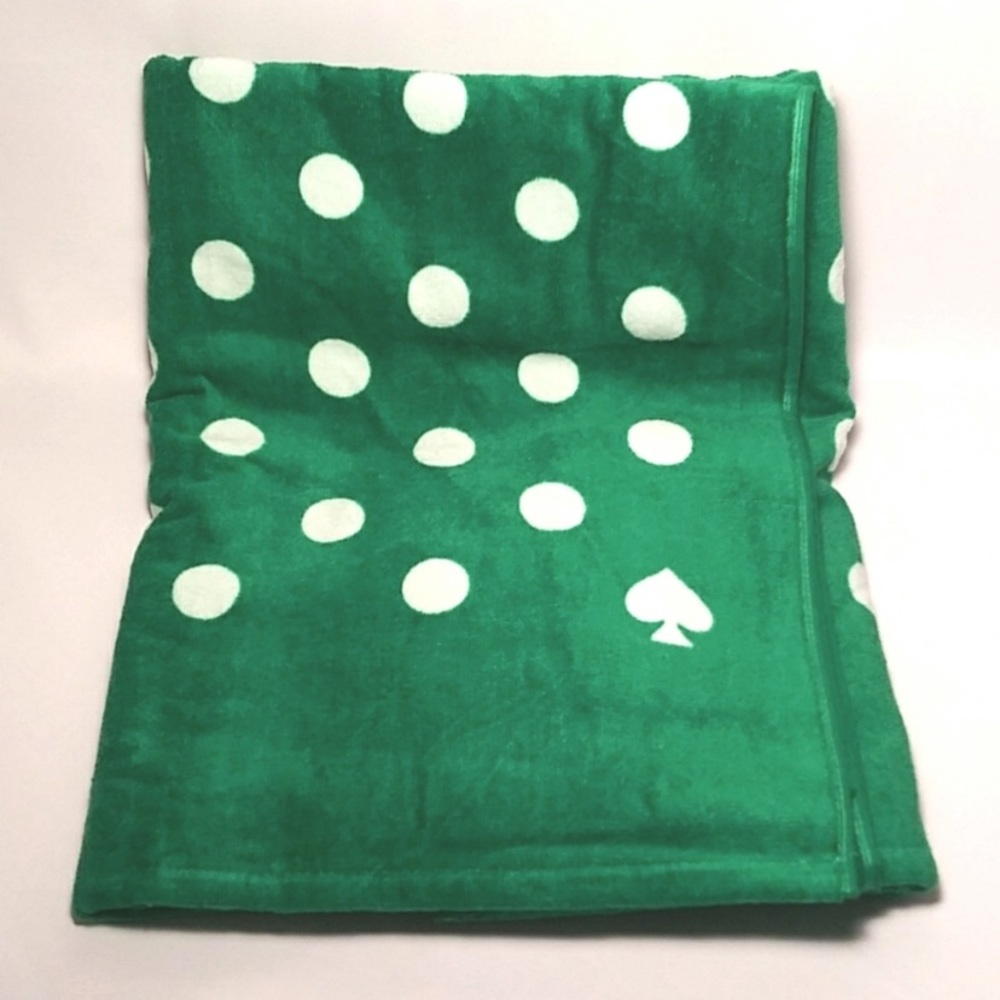 Kate Spade beach towel limited edition green - Picture 2 of 5